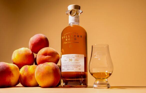 Stunning visual representation of fruit forward whisky